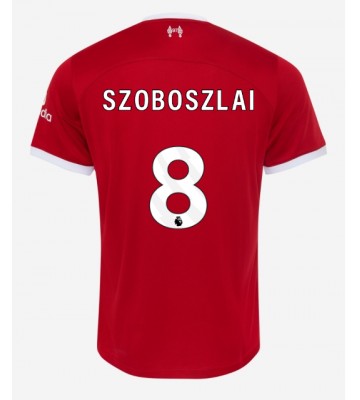 Liverpool Szoboszlai Dominik #8 Koszulka Podstawowych 2023-24 Krótki Rękaw